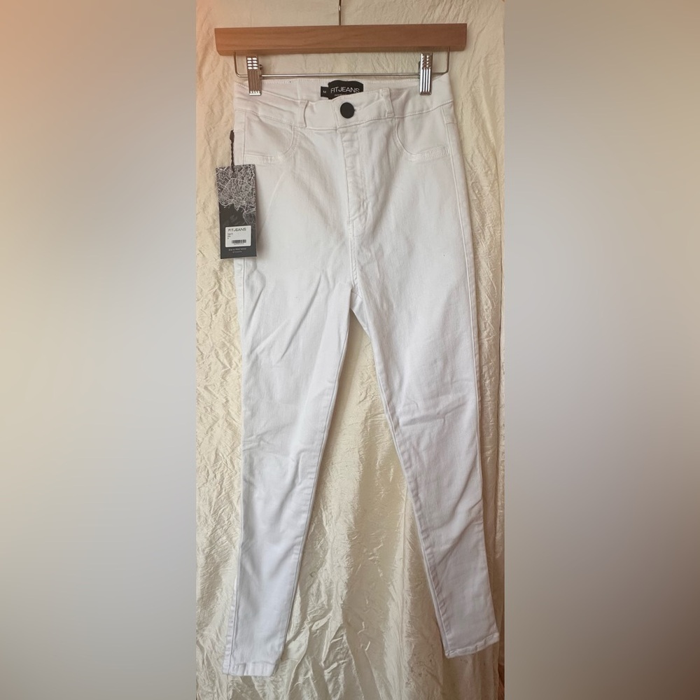Women's White Denim Jeans